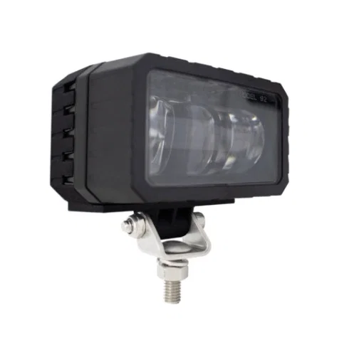 0530293 – JW SPEAKER Driving/ Fog Light, LED Bulb 3.4 Inch Length x 3.31 Inch Width Rectangular Housing 1.5 Amp Draw ...